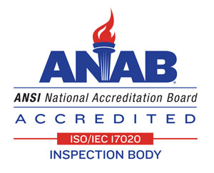 ANSI National Accreditation Board Accredited Logo